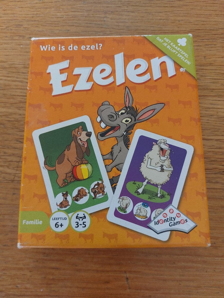 kaartspel Ezelen, Hobby en Vrije tijd, Ophalen of Verzenden