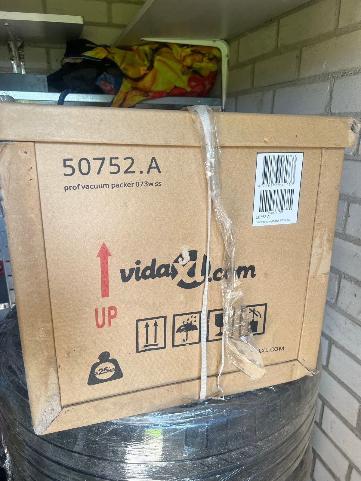 Professionele vacuümverpakker 073W SS - Nieuw in doos, Ophalen, Nieuw