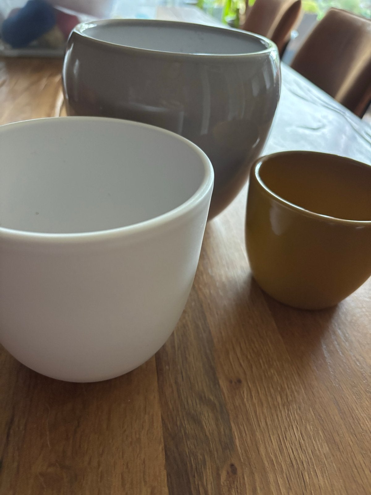 Set van 5 bloempotten, Ophalen, Gebruikt, Rond, Binnen
