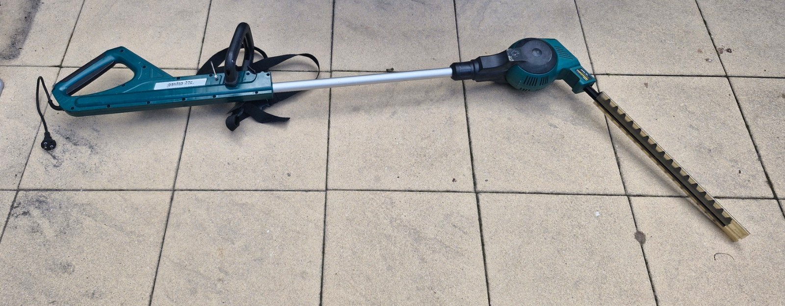 Elektrische heggenschaar op steel - Garden Tec, Tuin en Terras, Heggenscharen, Ophalen of Verzenden, Gebruikt, Elektrisch, Garden Tec
