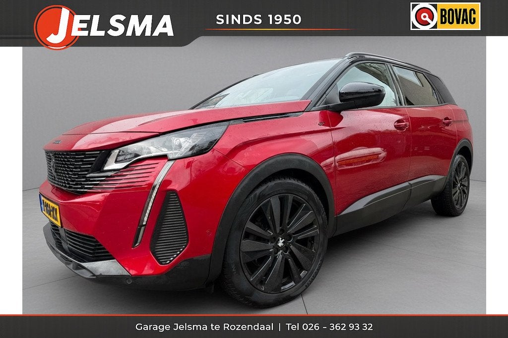 Peugeot 5008 1.6 PT 180pk GT 7p Aut. Nachtzicht | Stoelen pa, Auto's, Peugeot, 4 cilinders, 181 pk, 7 stoelen, Origineel Nederlands