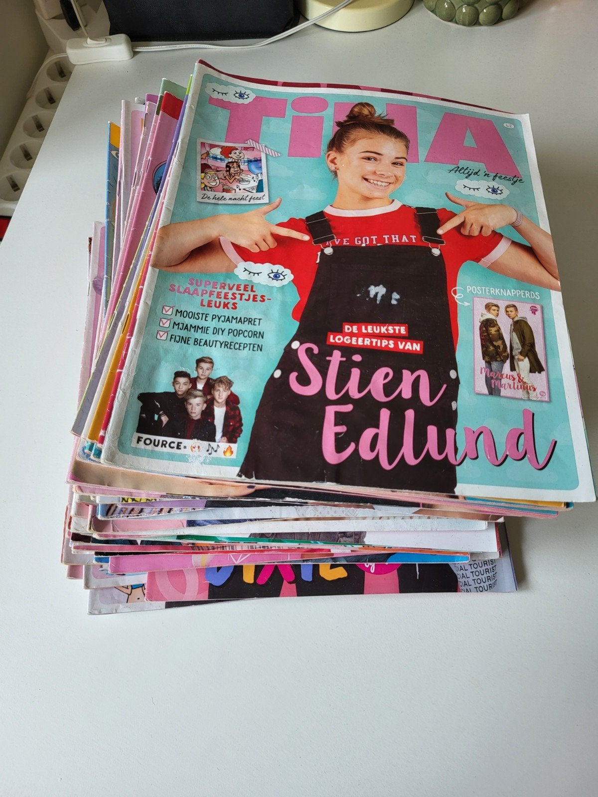 Hele stapel Tina's, Suus&Sas en Meiden, Ophalen, Gelezen