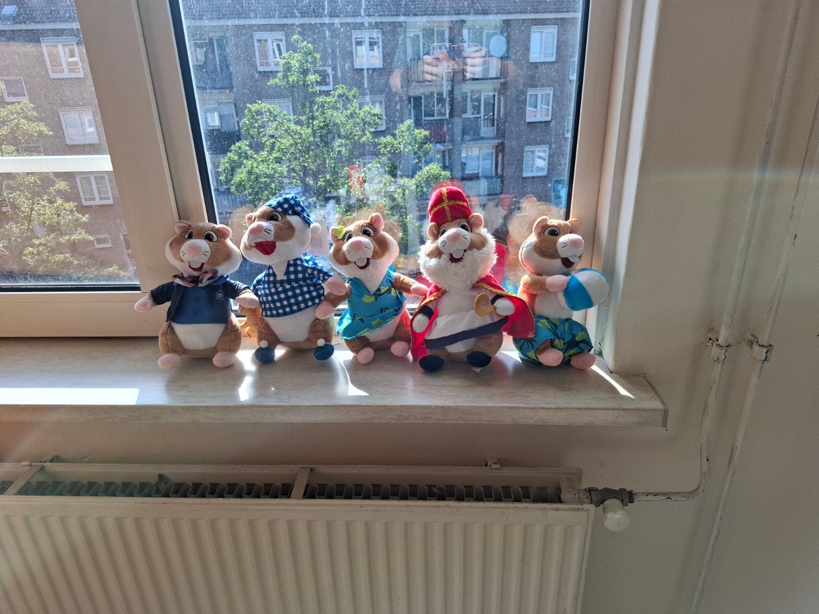 Complete set van 20 Albert Heijn Hamsters, Hamster, Zo goed als nieuw, Middelgroot (20 tot 80 cm), Meerkleurig