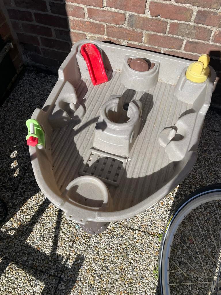 Zand- en watertafel in bootvorm, Ophalen, Gebruikt