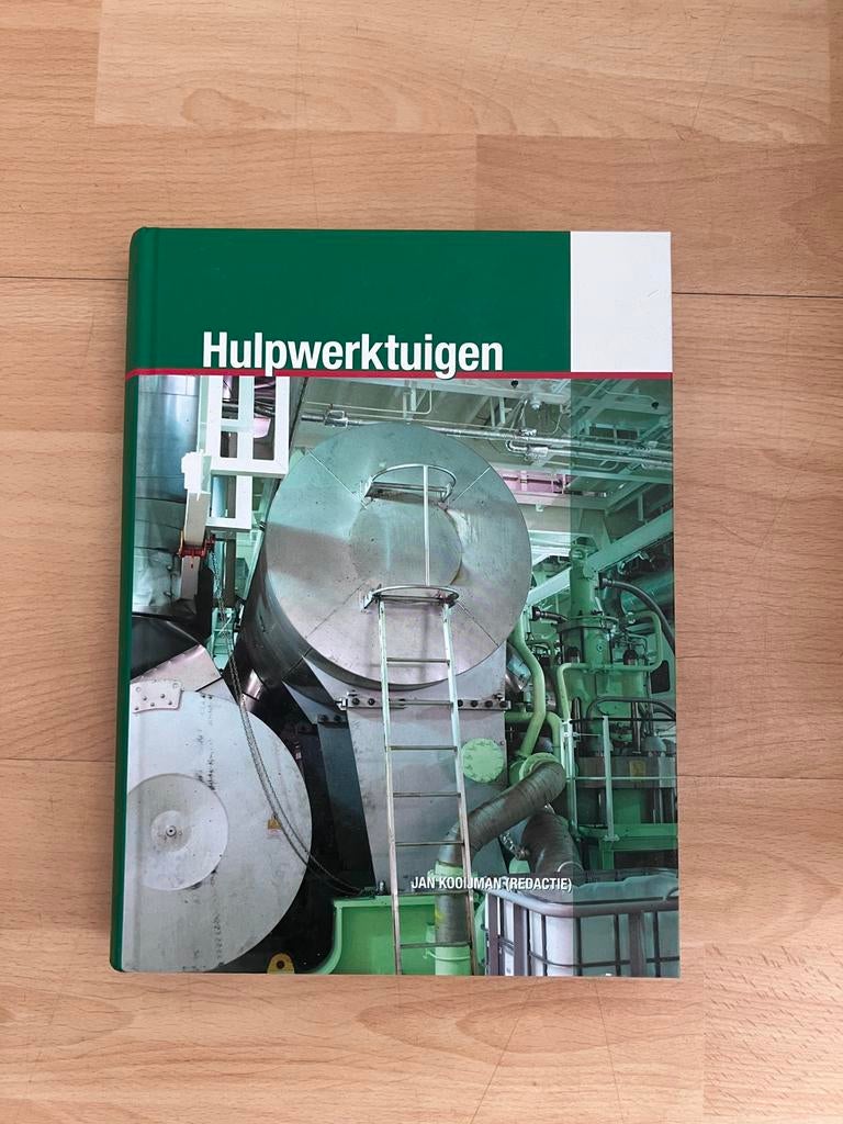 Hulpwerktuigen - Maritiem Onderwijs Boek, Ophalen, Gelezen, Werktuigbouwkunde
