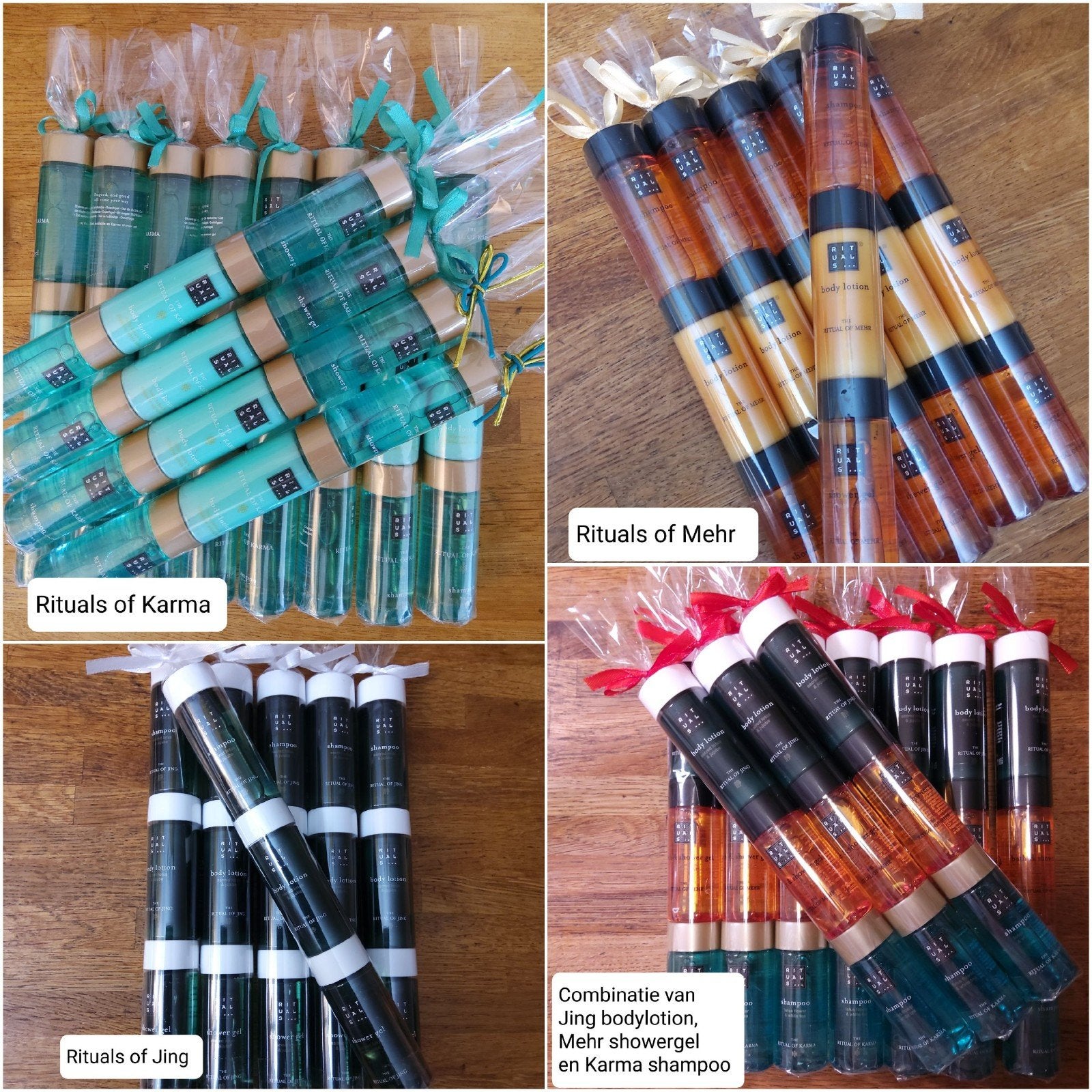 Rituals mini's,  Karma, Jing en Mehr als kado verpakking, Verzenden, Nieuw
