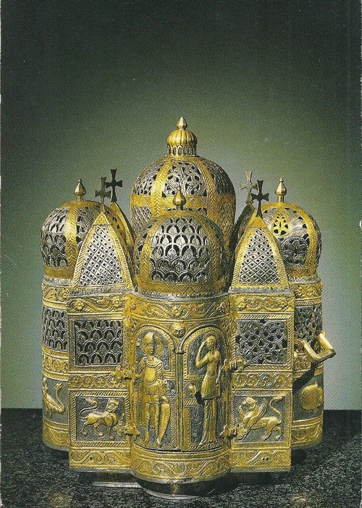 Z411 Gelopen ansichtkaart lamp of parfumbrander, Ophalen of Verzenden, 1920 tot 1940, Gelopen