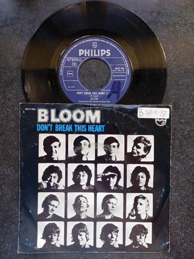 Bloom - Don't break this heart 1976, Gebruikt, 7 inch, Ophalen of Verzenden, Overige typen