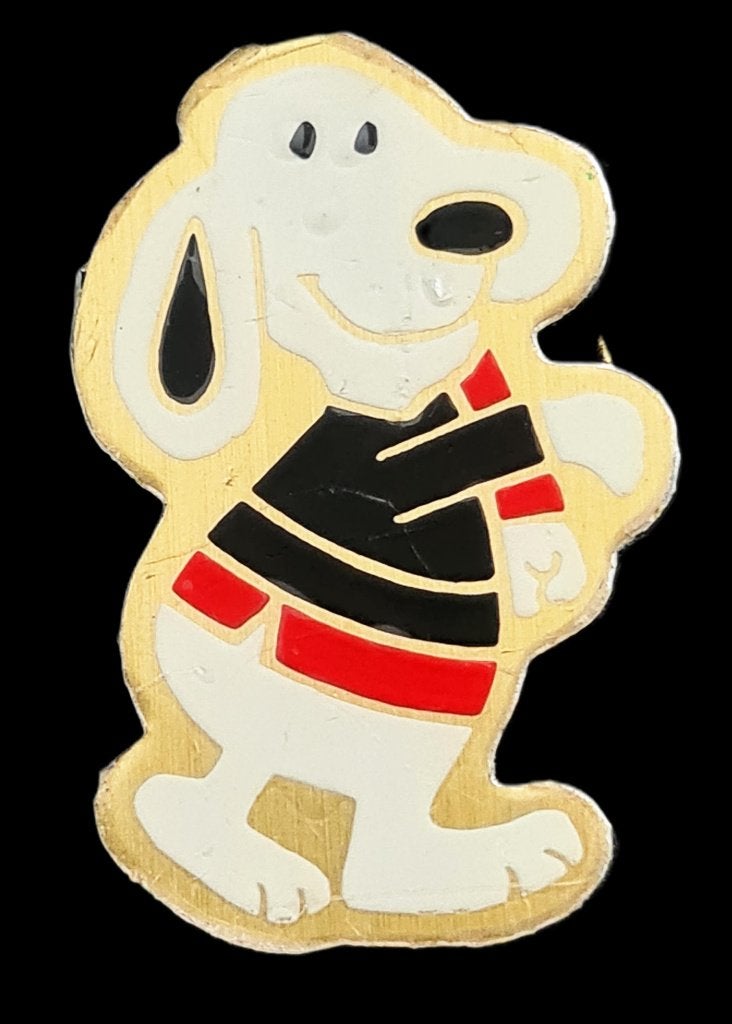 Snoopy ijshockey speler pin (2), Verzamelen, Verzenden, Nieuw, Figuurtje, Speldje of Pin