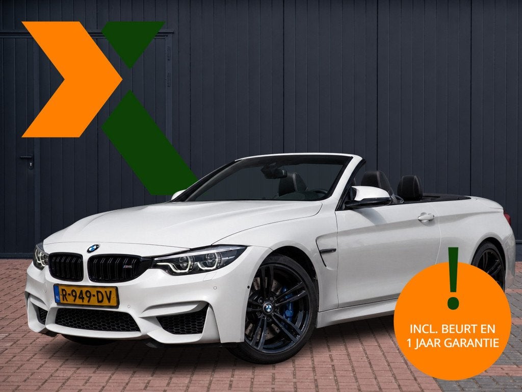 BMW 4 Serie Cabrio M4 | M-Performance uitlaat | H&K Surround, Auto's, Automaat, Euro 6, Cabriolet, 4 stoelen