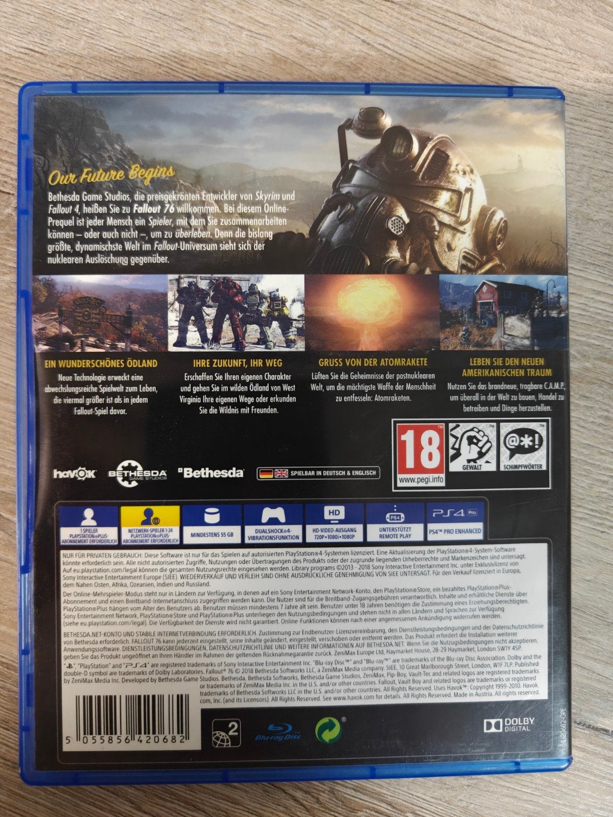 Fallout 76 PS4, Spelcomputers en Games, Games | Sony PlayStation 4, Online, 1370 Piccard Dr, Rockville, MD 20850, USA, Gebruikt