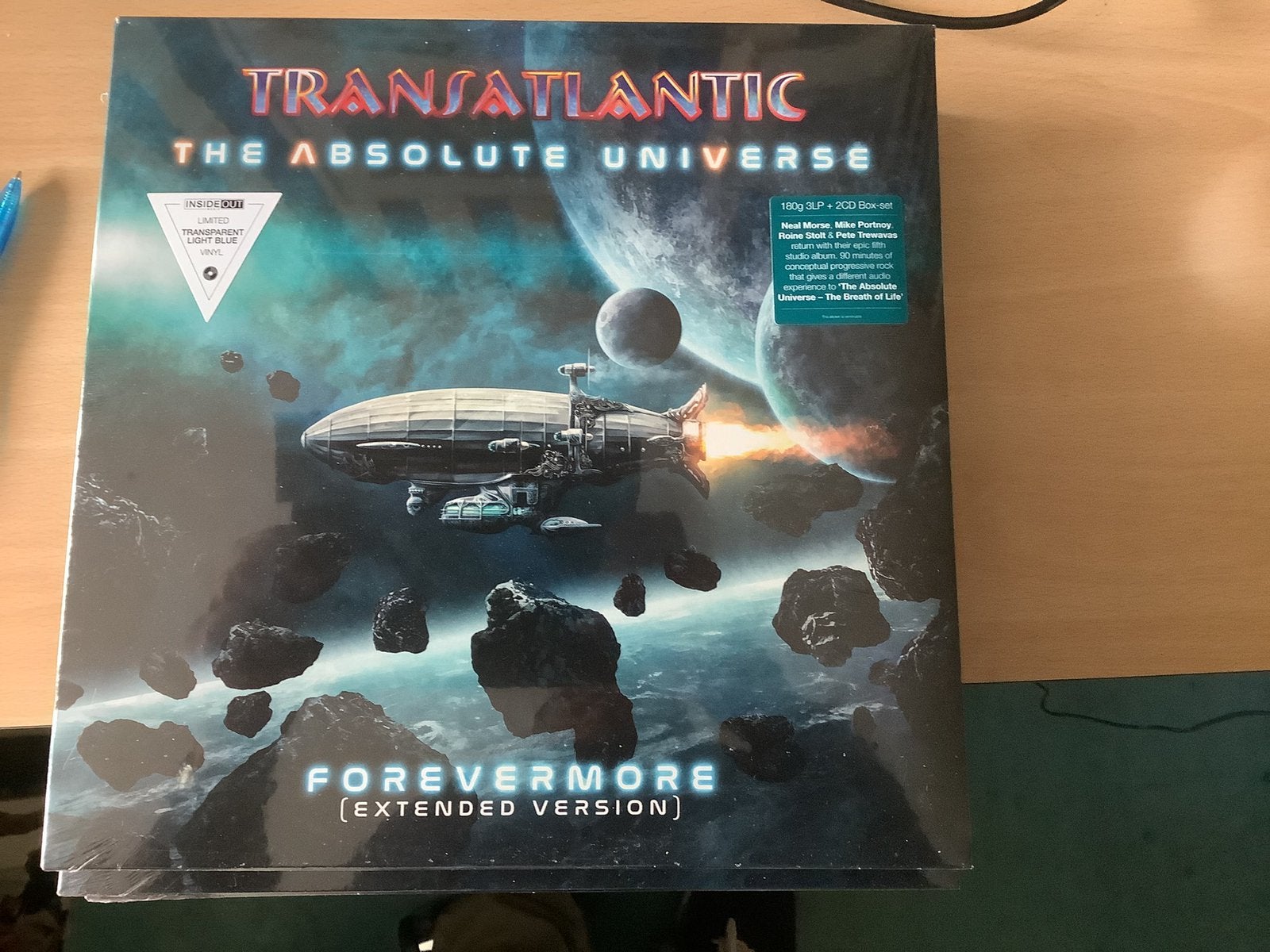 Transatlantic-The absolute universe 3LP vier kleuren versies, Boxset, Ophalen of Verzenden, Nieuw in verpakking, 12 inch