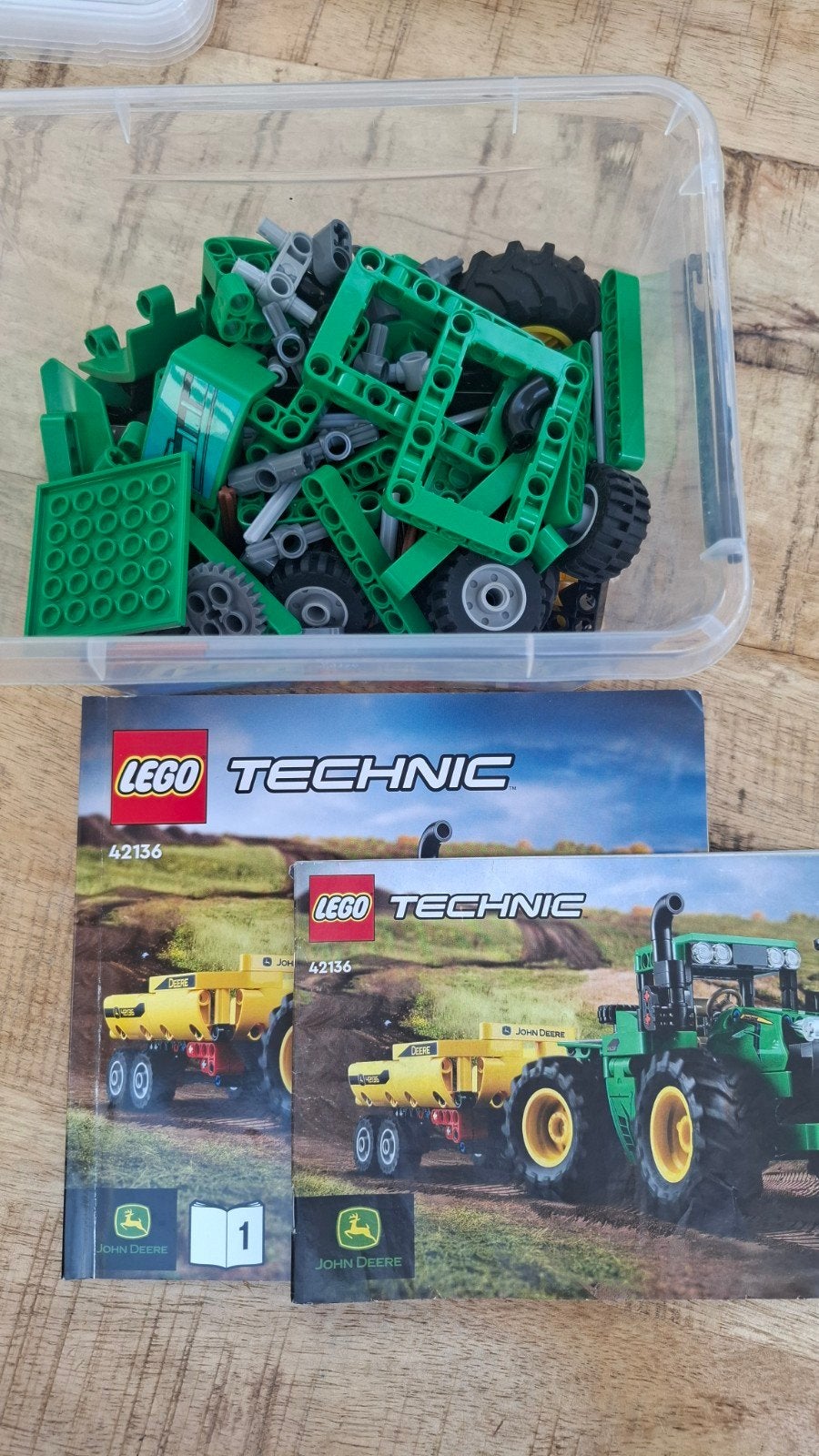 LEGO Technic 42136 John Deere 9620R 4WD Tractor, Ophalen, Gebruikt, Lego, Compleet