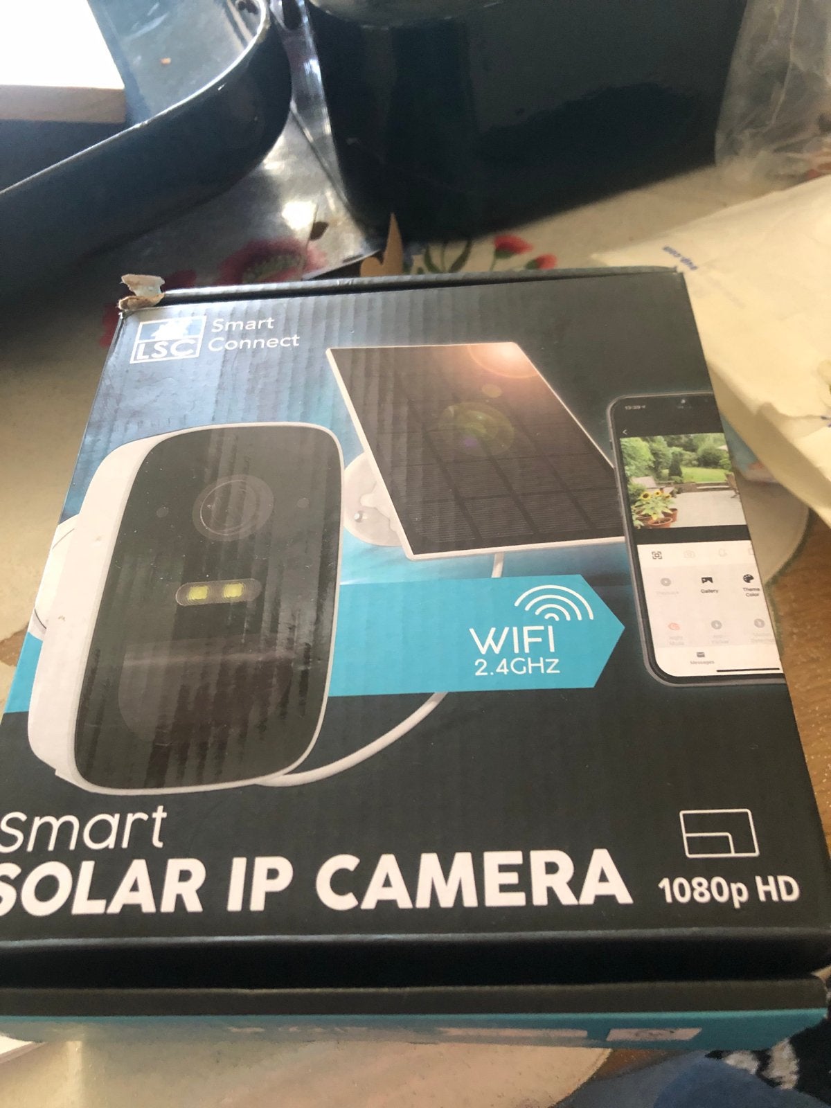 LSC Smart Connect Solar IP Camera 1080p HD - Nieuw, Ophalen, Nieuw, Buitencamera