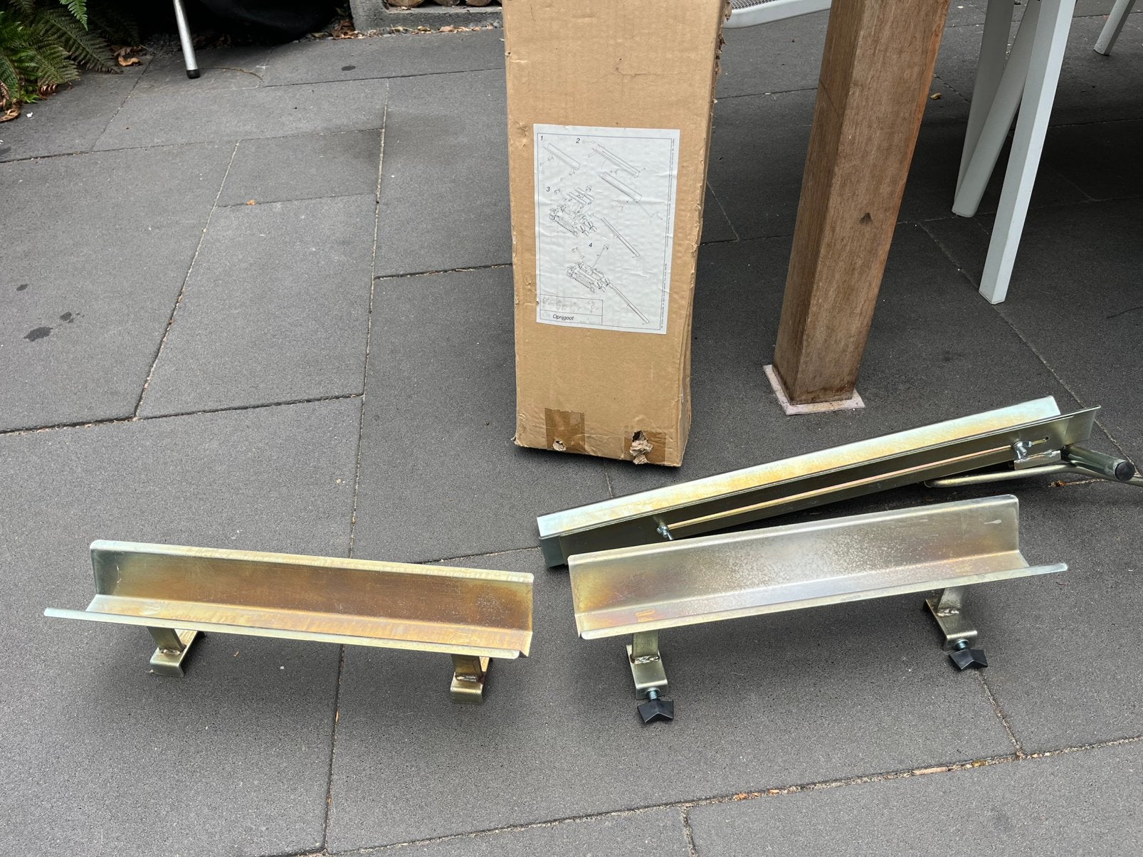 Oprijgoot Spinder fietsendrager, Auto diversen, Fietsendragers, Ophalen, 3 fietsen of meer, Zo goed als nieuw, Fietsendrager-accessoire
