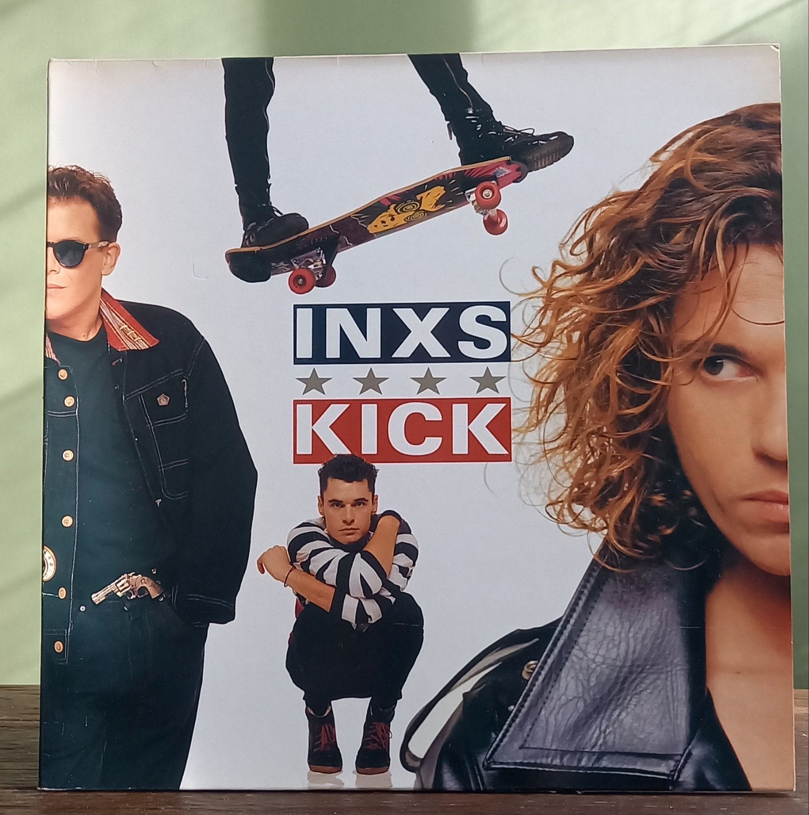Lp vinyl INKS ,Kick, '87, Ophalen of Verzenden, LP