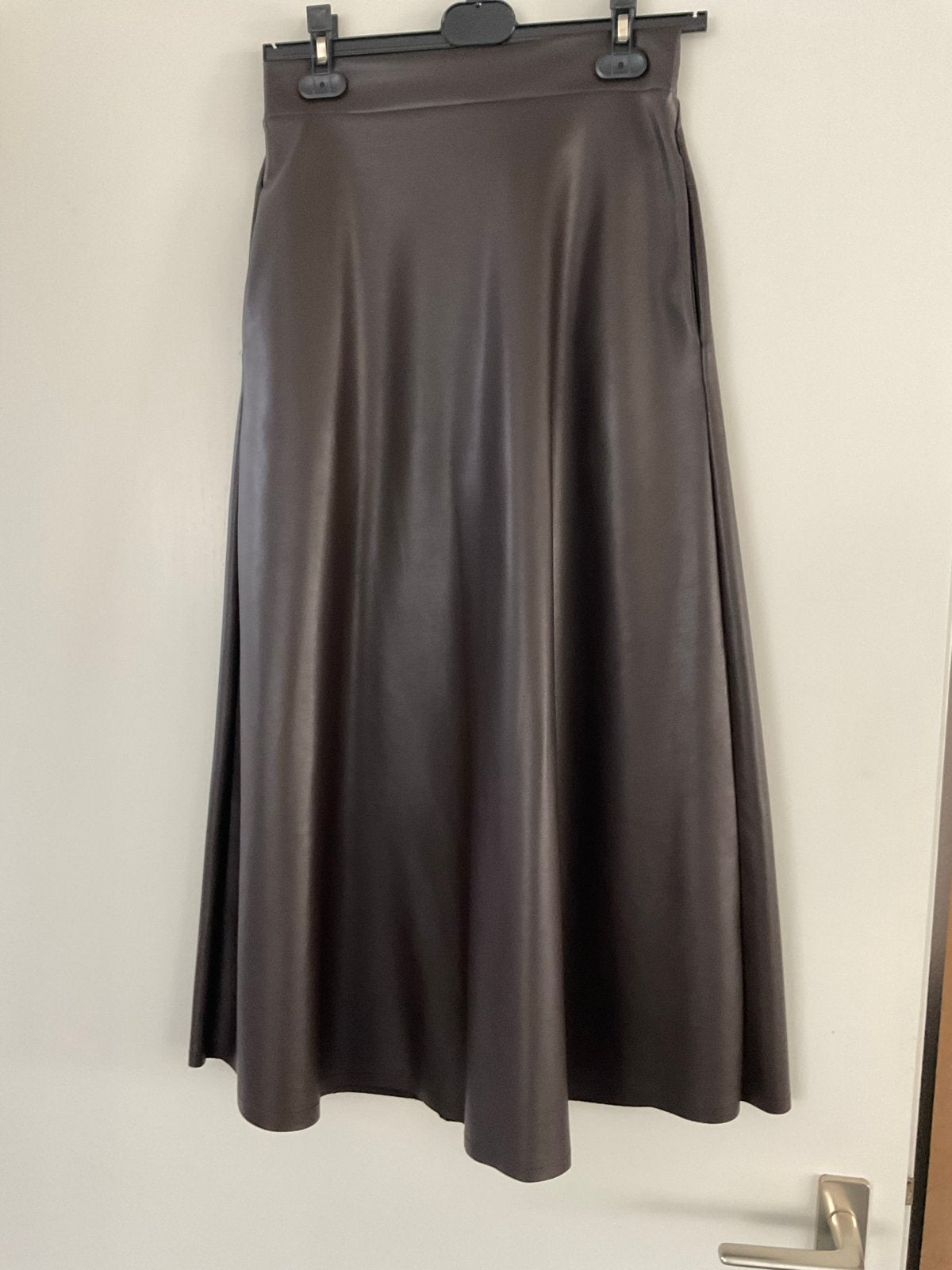 Nieuwe imitatie leren rok maat S, Bruin, Nieuw, Ophalen of Verzenden, Maat 34 (XS) of kleiner