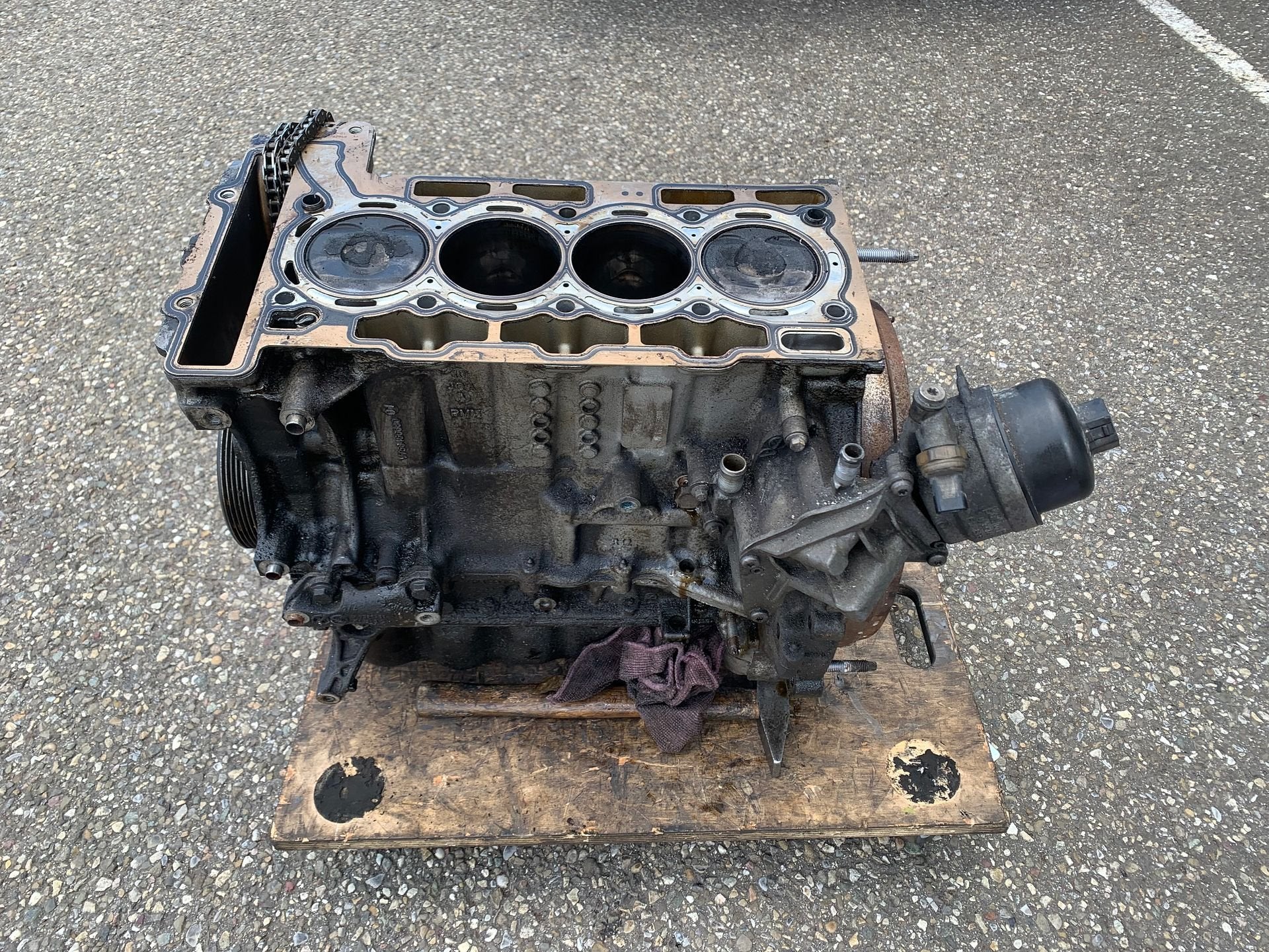 onderblok peugeot citroen 1.6 turbo THP motorblok V758456680, Auto-onderdelen, Gebruikt, Citroën, -, -