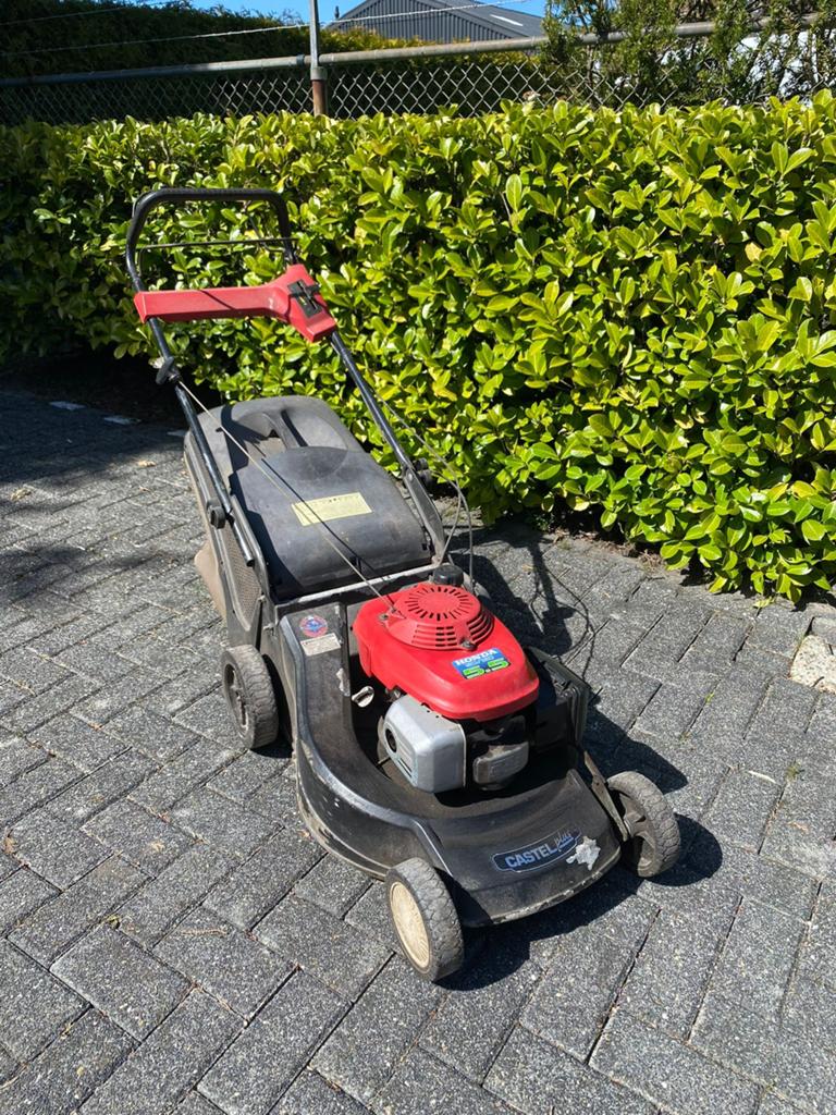 Honda benzine maaier, Ophalen of Verzenden, Gebruikt