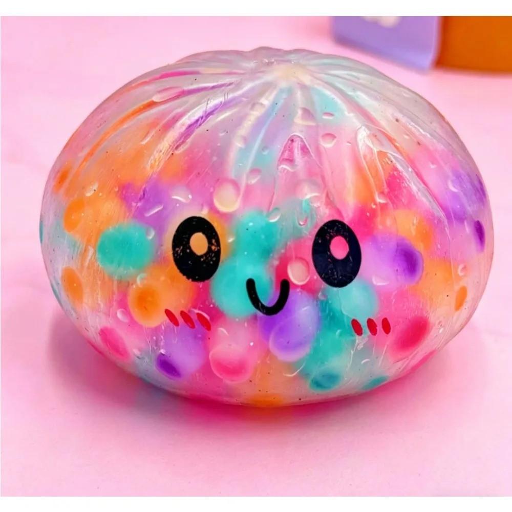 Grote kleurige bal squishy Dumpling (9cm), Ophalen of Verzenden, Nieuw