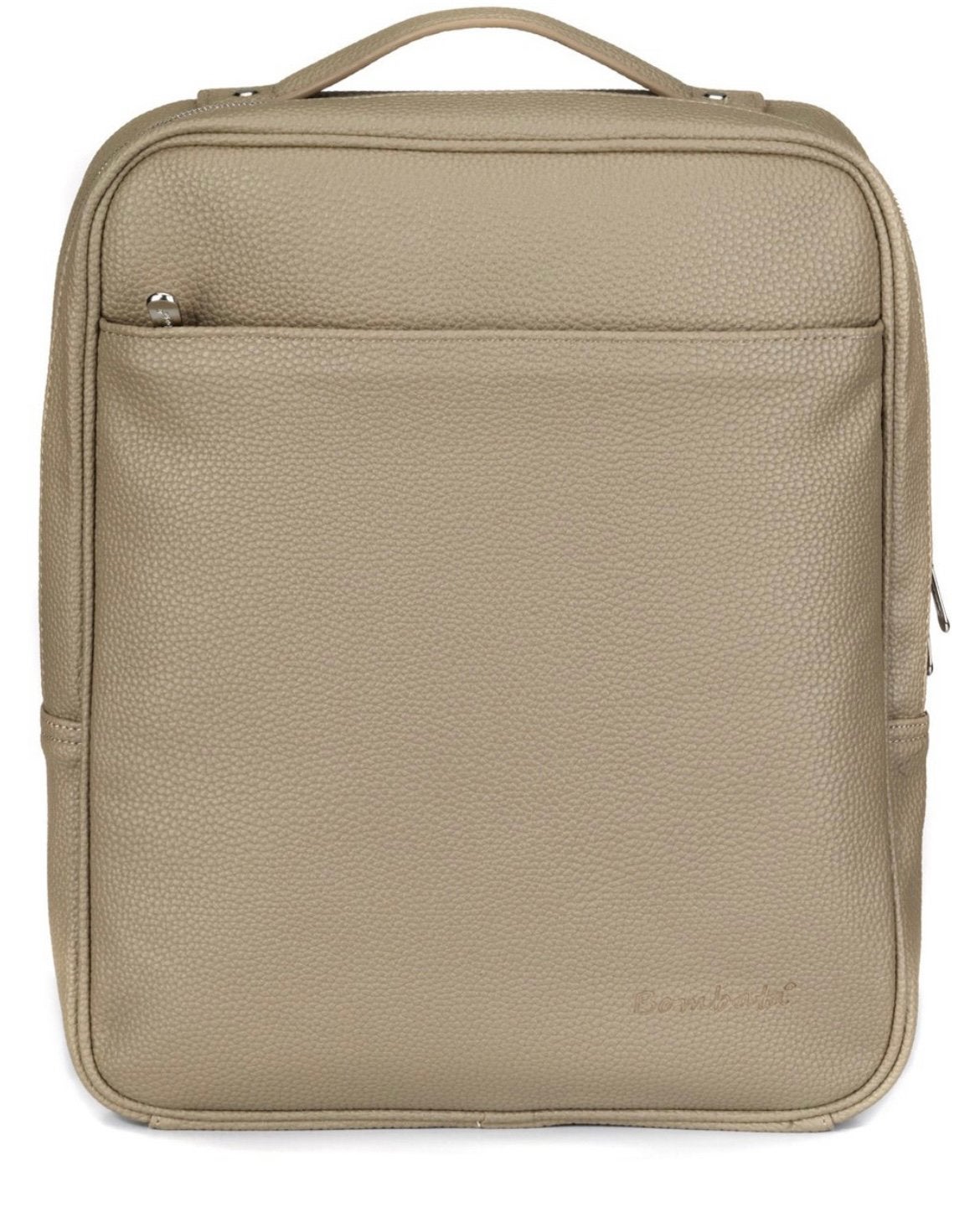 Bombata laptoprugzak taupe | nieuwe laptoprugzak | 15,6’, Beige, Nieuw, Overige merken, Rugzak