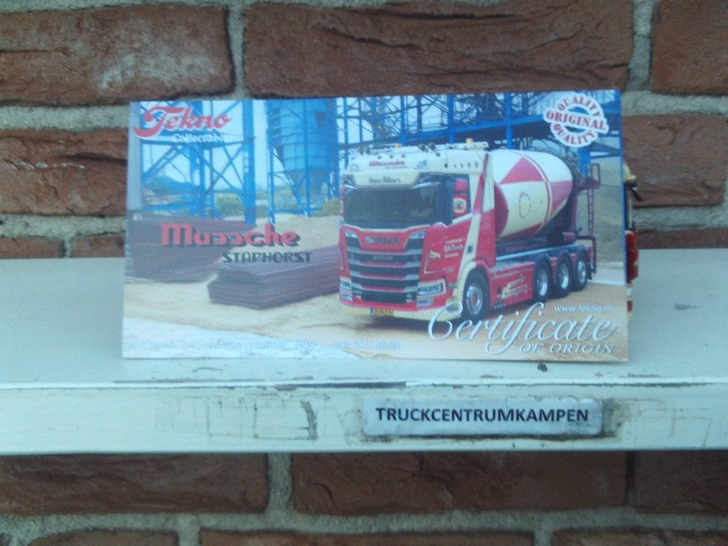 Tekno  Scania  Next  Gen  van  Gebr.  Mussche., Ophalen of Verzenden, Nieuw, Bus of Vrachtwagen, Tekno