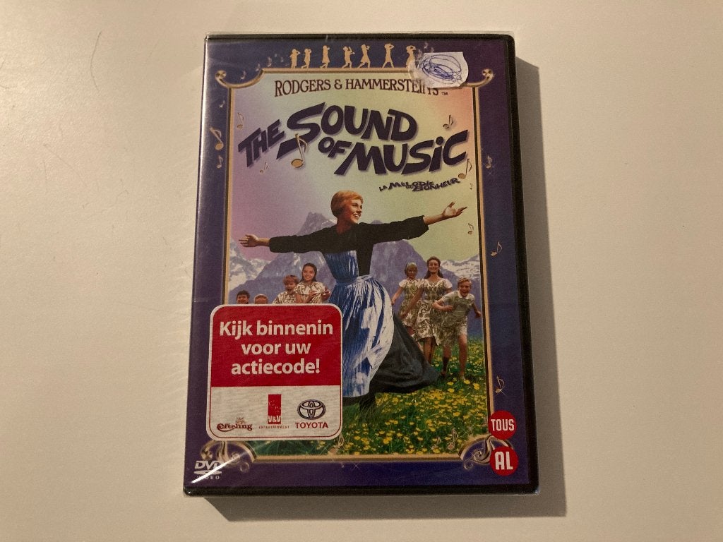 The Sound Of Music DVD Nieuw in Seal, Alle leeftijden, Overige genres, Zo goed als nieuw, Ophalen of Verzenden