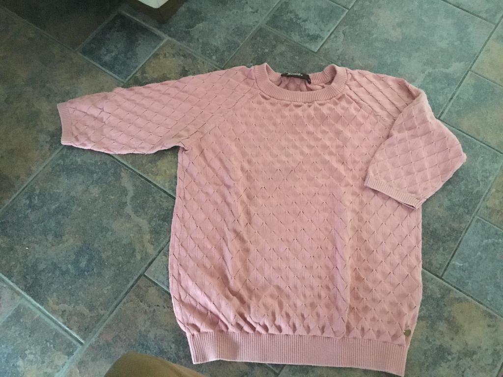 Oud roze trui L 4Funky Flavours(1x gedragen), Ophalen, Maat 42/44 (L), Nieuw, 4 funky Flavours