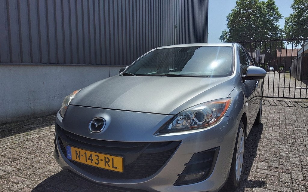 Mazda 3 1.6 GT-M Line|afnb. Trekhaak|Nieuwe koppeling|ZGAN, Auto's, Mazda, Voorwielaandrijving, Euro 5, Gebruikt, Zwart