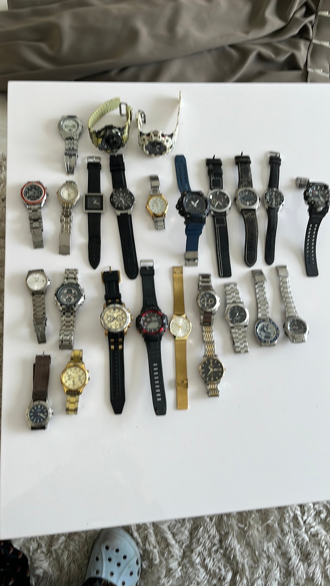 Heren horloges, Ophalen of Verzenden, Staal, Overige merken, 1960 of later
