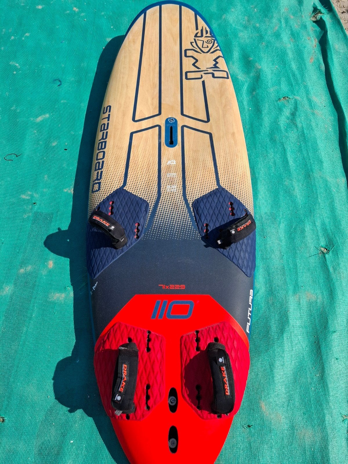 Starboard Futura 110, Ophalen, Zo goed als nieuw, Starboard, Plank