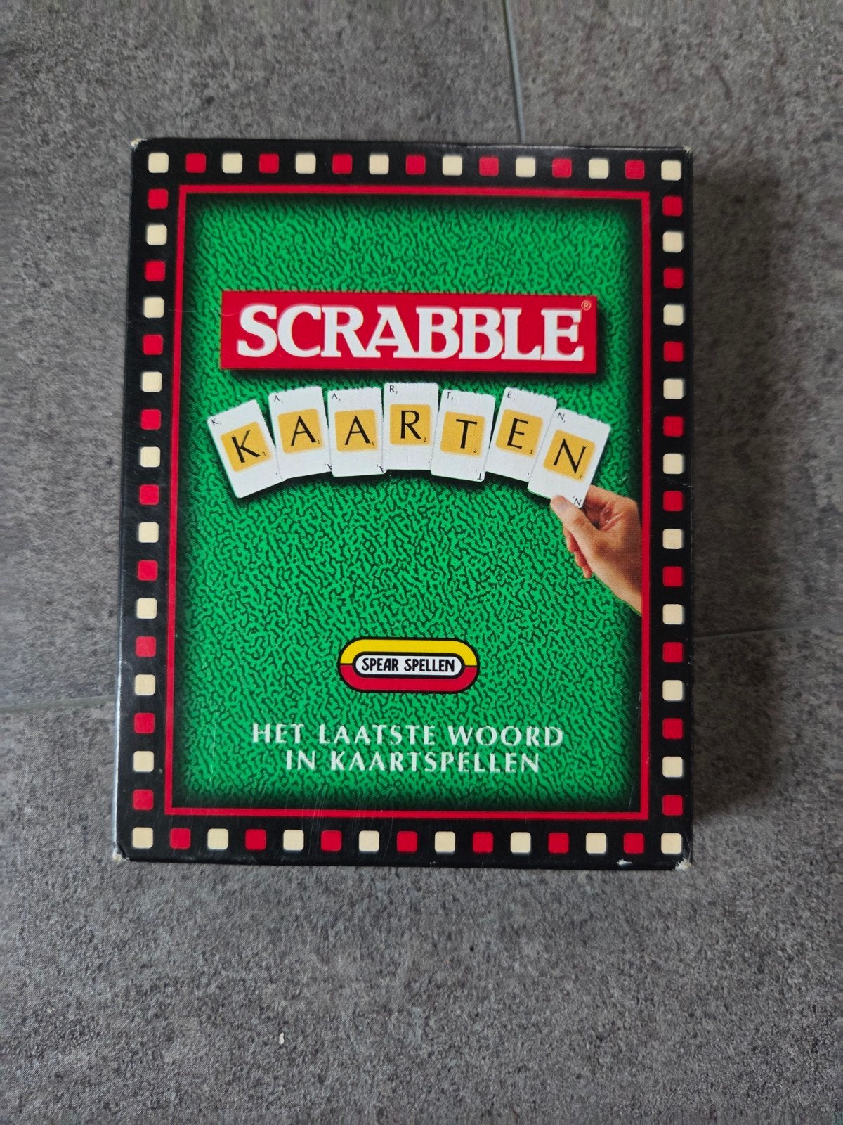 Scrabble Kaarten - Nieuw, nooit mee gespeeld, Hobby en Vrije tijd, Een of twee spelers, Ophalen, Nieuw, Spear Spellen