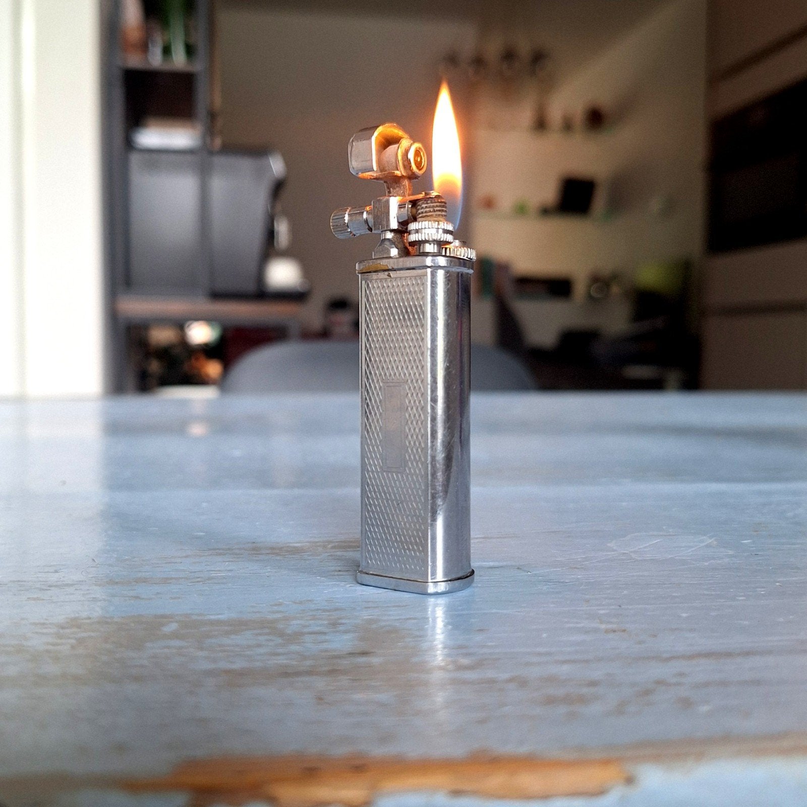 Vintage Hadson aansteker, Ophalen of Verzenden, Gebruikt, Aansteker