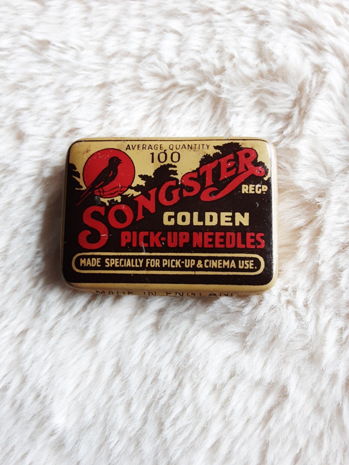 SONGSTER 100 Naalden blikje., Verzamelen, Blikken, Ophalen of Verzenden, Overige