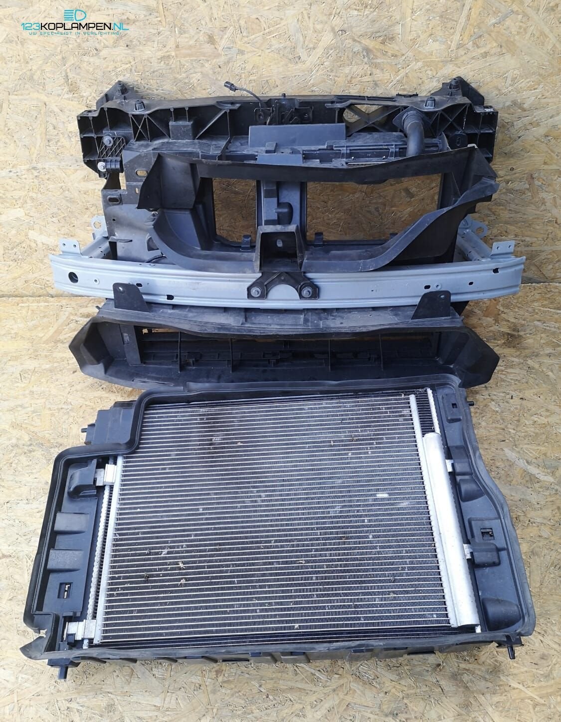 Renault Espace 5 / V Voorfront koelerpakket radiateur, Auto-onderdelen, Carrosserie en Plaatwerk, Ophalen, Gebruikt, -, Renault