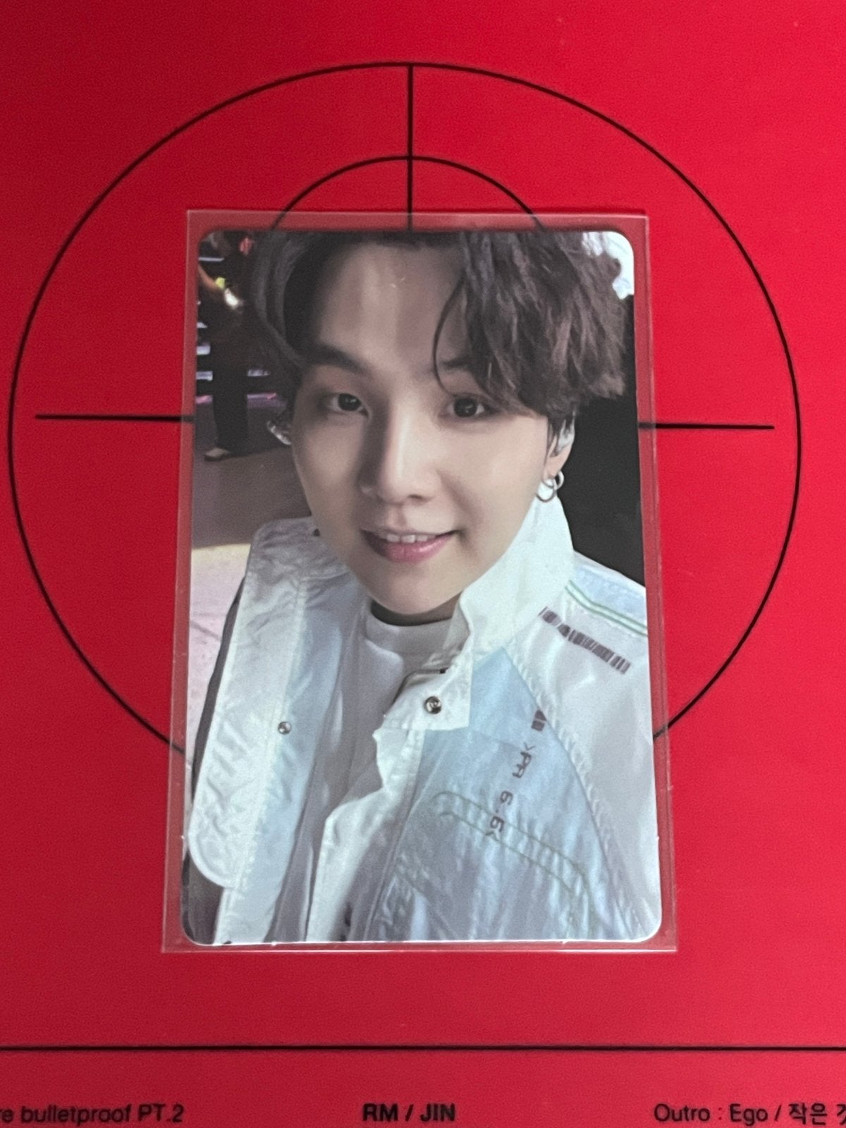 bts mots on:e dvd met jhope/suga photocard, Ophalen of Verzenden, Zo goed als nieuw