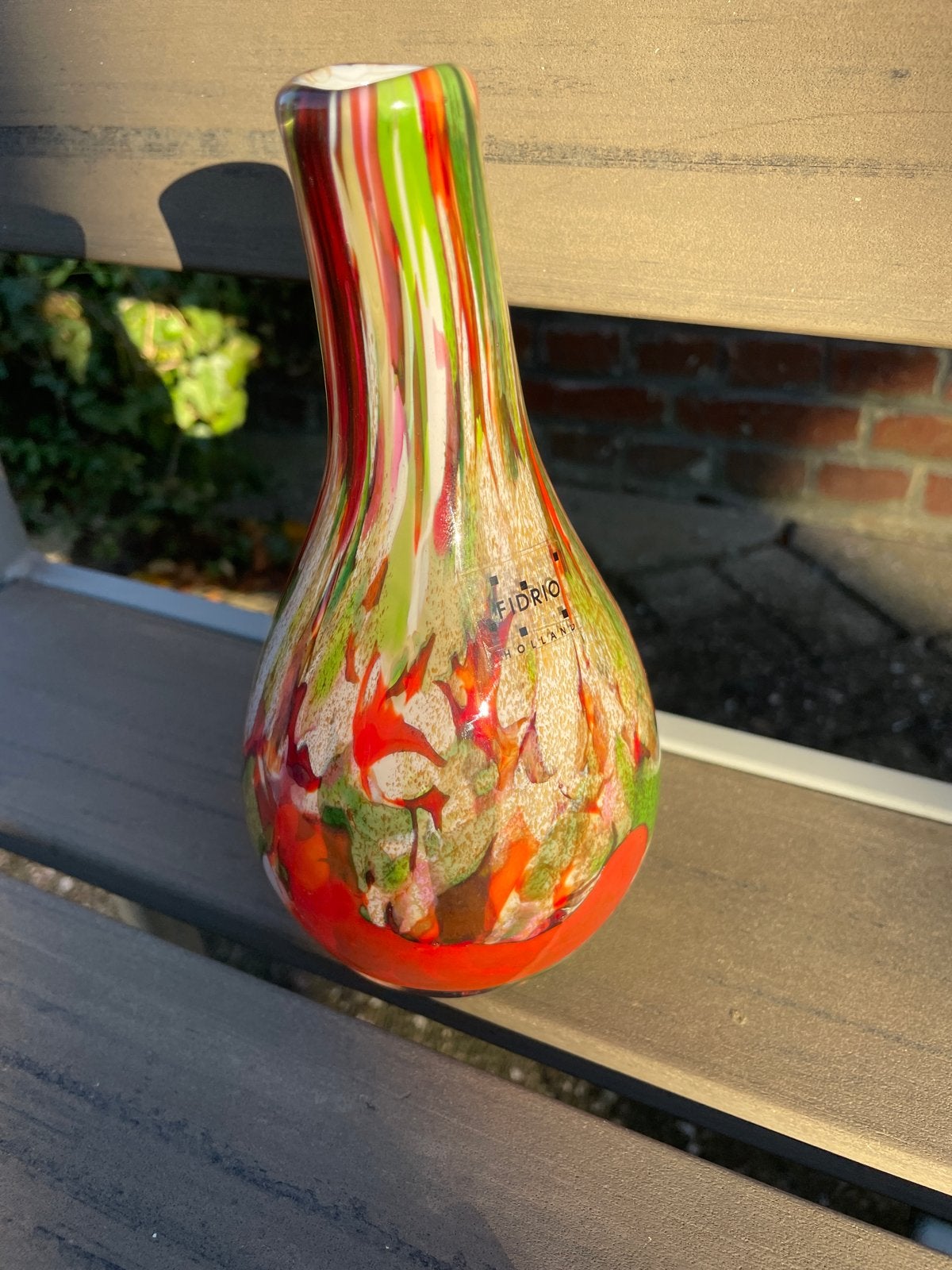 Fidrio Glass Pisa Vaas - Gemengde Kleuren, Ophalen