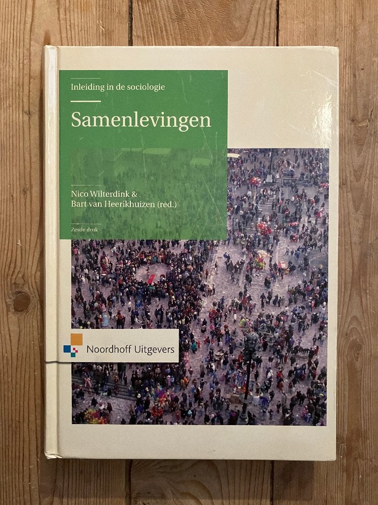 Inleiding in de sociologie: samenlevingen, Zo goed als nieuw, Noordhoff Uitgevers, Alpha, HBO