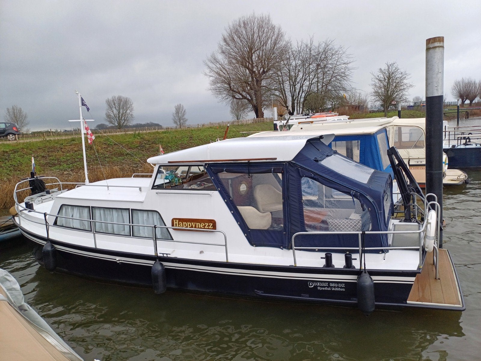 doerak 850 0k 27.500 euro, Watersport en Boten, Motorboten en Motorjachten, 9 m, Diesel, Doerak, Zo goed als nieuw