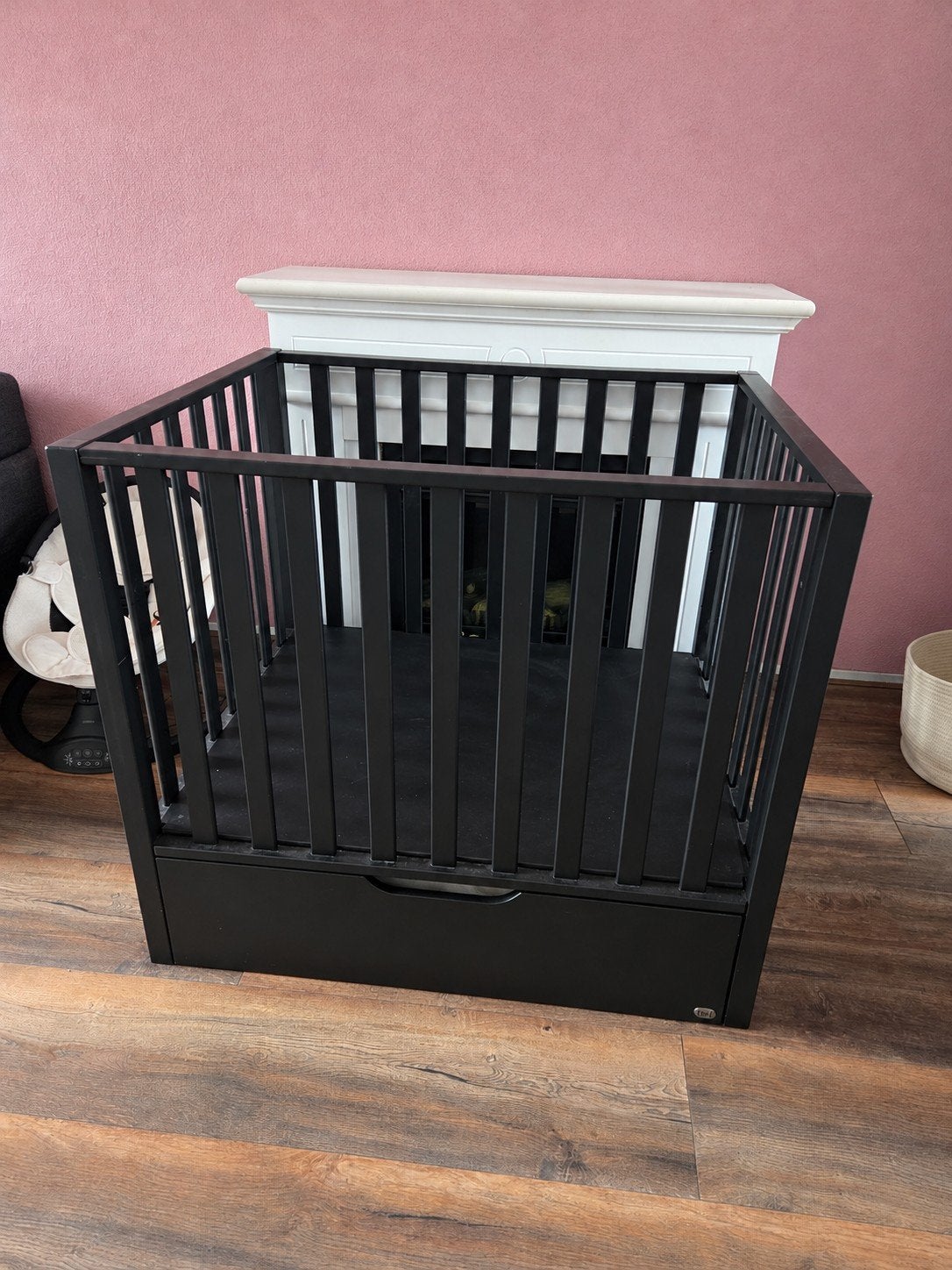TWF box zwart met lade, Kinderen en Baby's, Ophalen, Gebruikt, Vierkant, Lade