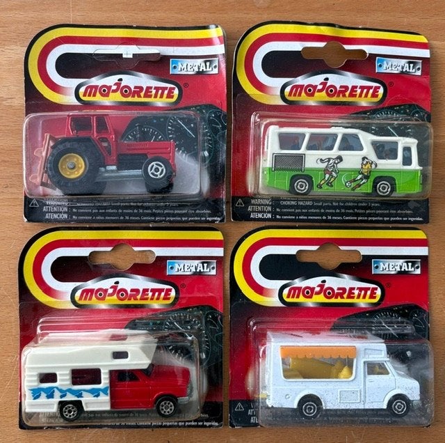 Majorette 4* 200 serie in verpakking, jaren 90., Ophalen of Verzenden, Zo goed als nieuw, Auto