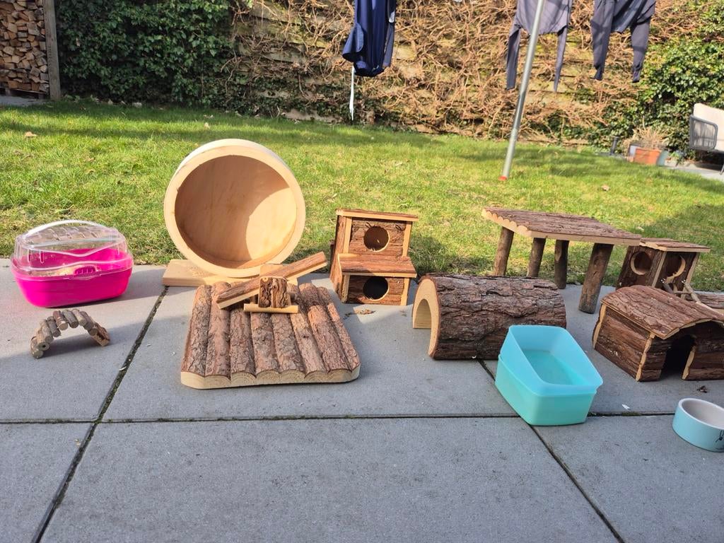 Hamster set volledig, Dieren en Toebehoren, Ophalen, Loopwiel of Rad