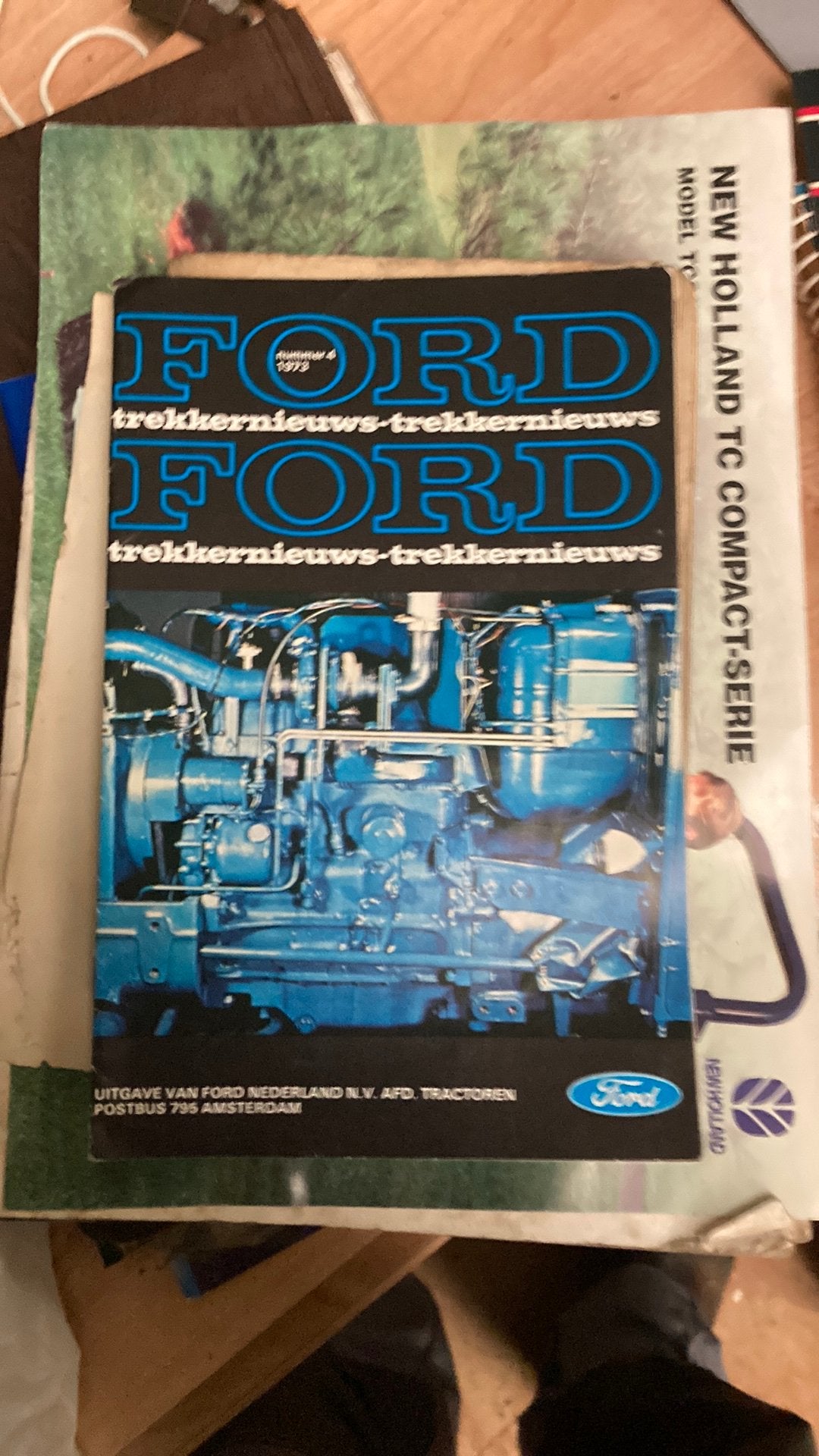 Ford trekkernieuws nummer 4 van 1973, Ophalen, Zo goed als nieuw, Ford