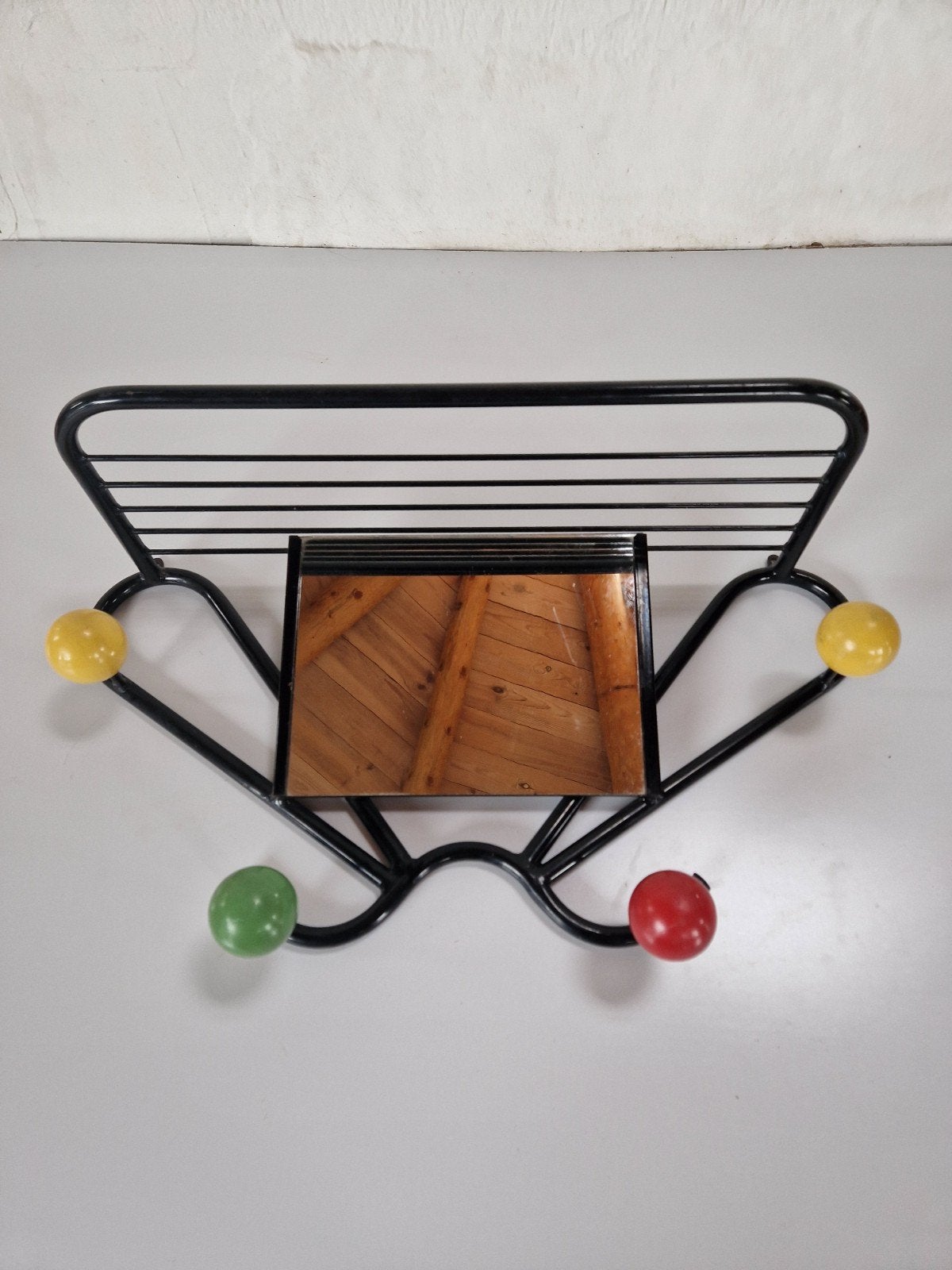 Vintage franse sputnik kapstok door roger feraud, Wandkapstok, Gebruikt, Onbekend, Ophalen of Verzenden