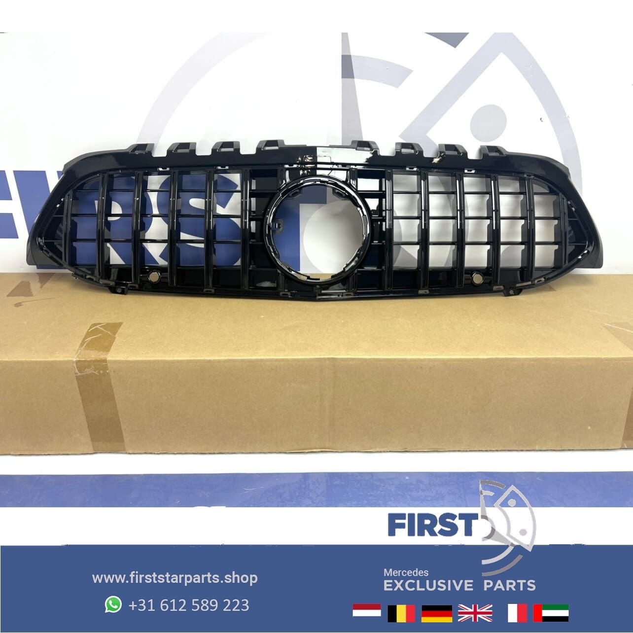 W177 V177 A KLASSE GT AMG 45 PANAMERICANA GT STYLE GRIL 2018, Gebruikt, -, Ophalen of Verzenden, -