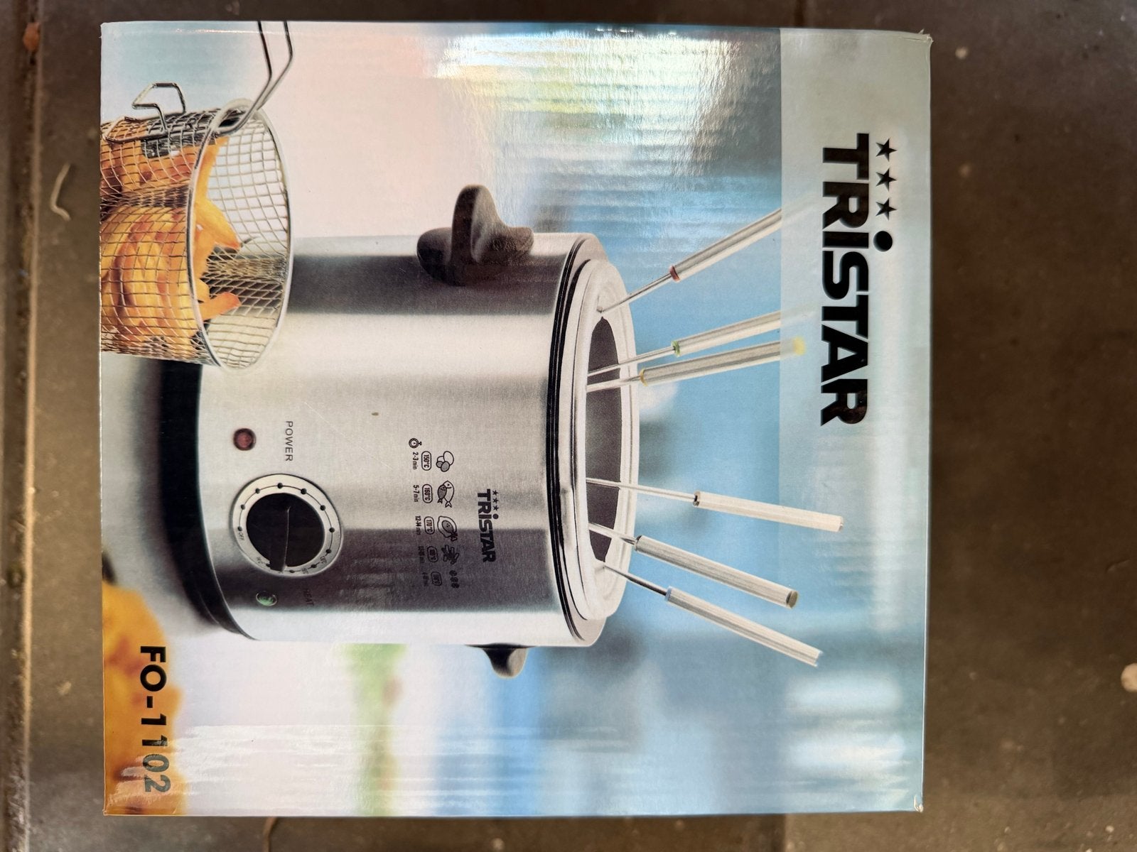 Tristar FO-1102 Fondue-/Friteuseset - Nieuw in doos, Ophalen, Nieuw, Elektrisch, Fondueset
