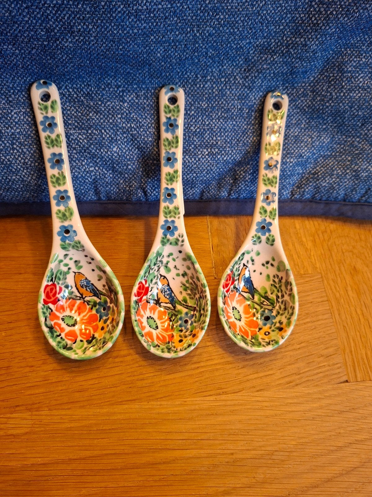 Bunzlau lepels - Unikat - 16 cm, Huis en Inrichting, ., Keramiek, Overige typen, Nieuw