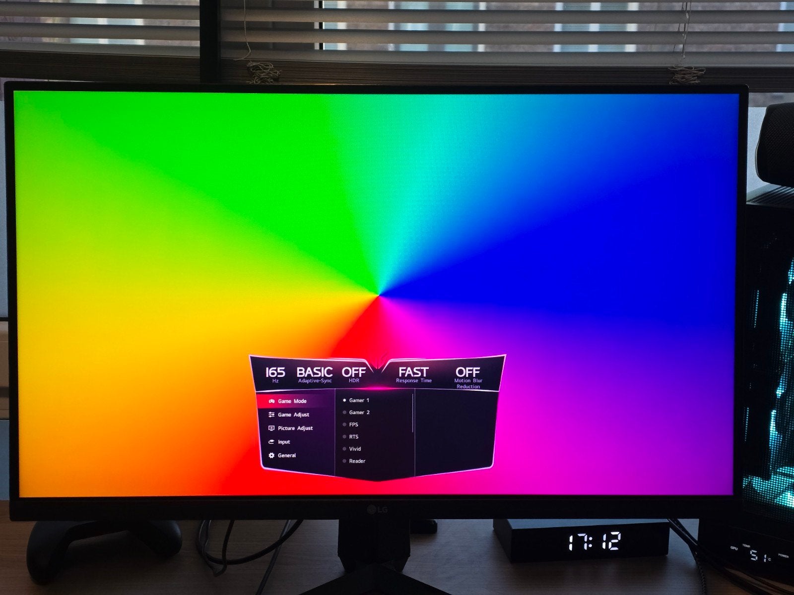 Gaming monitor LG UltraGear 27GP850P-B (2K, Nano IPS, 180Hz), Gaming, IPS, In hoogte verstelbaar, Ophalen of Verzenden