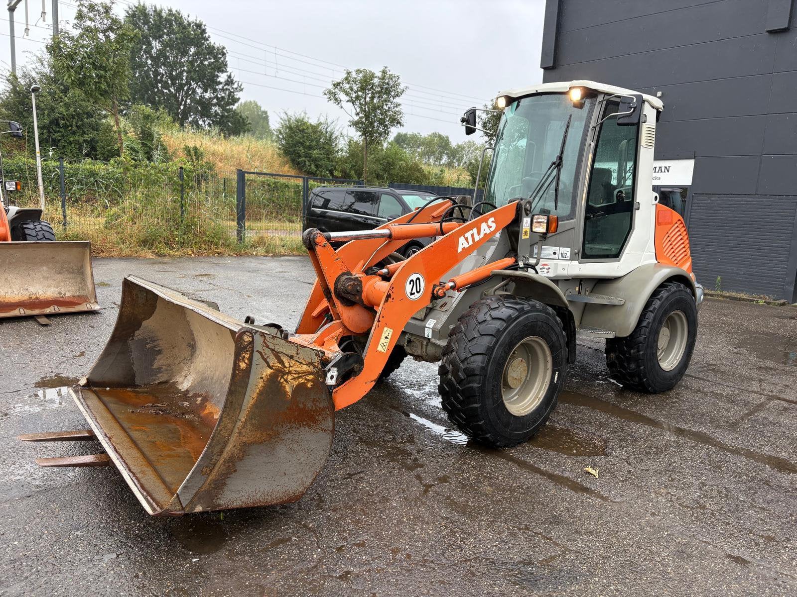 Atlas AR80 Shovel / Wiellader TOP MACHINE!!!, Ophalen, Wiellader of Shovel