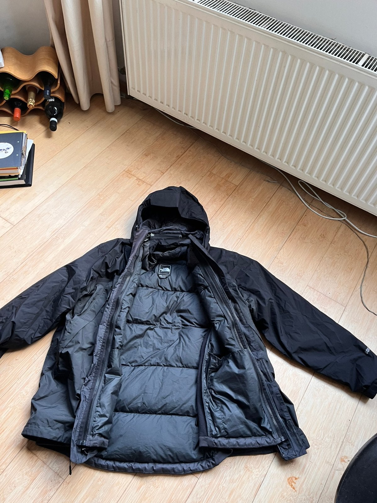 Goretex the North Face winterjas XL eendendons,, Kleding | Heren, Ophalen of Verzenden, Zo goed als nieuw